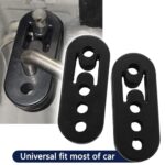 Heavy Duty Exhaust Hanger Rubber Mount 2PCS Black Muffler Isolator - Image 7
