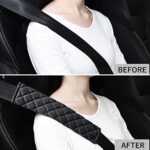 MIKAFEN Car Seat Belt Pads 2-Pack Soft Shoulder Strap Covers - Image 4
