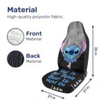 GENANY Cartoon Character Car Seat Covers 2PC Universal Fit SUV Truck - Image 4