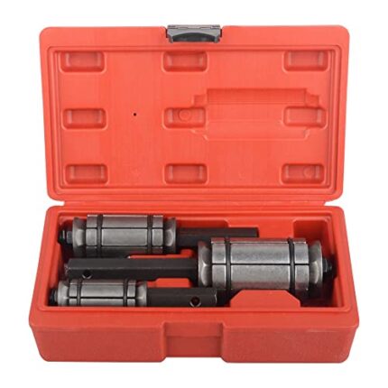 DAYUAN 3 Pcs 1-1/8'' to 3-1/2'' Exhaust Pipe Expander Tool Set, Tail Pipe Spreader Kit Compatible with Most Vehicles and Trucks