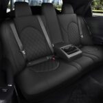 GIANT PANDA Black Leather Seat Covers Toyota Camry 2018-2025 Full Set - Image 4