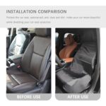 IHOTDER Waterproof Car Seat Covers Universal Fit with Storage Bag - Image 4