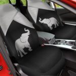 Elephant Print Car Seat Covers 2PC Universal Breathable Auto SUV - Image 4