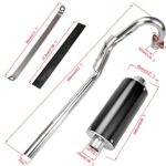FVRITO High Performance Exhaust System for XR50 CRF50 70cc-125cc Pit Bikes - Image 5