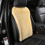 U&M Sheepskin Car Seat Cover Wool Fur Cushion Universal Warm - Image 4