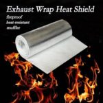 Heat Shield Exhaust Wrap Aluminum Muffler Insulation for Cars & Motorcycles - Image 7