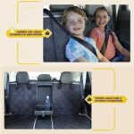 Premium Dog Car Seat Cover Hammock Protector Hard Bottom Backseat - Image 6
