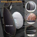 Honda HR-V Seat Covers 2016-2025 Custom Leather 5 Seat Black Grey - Image 4