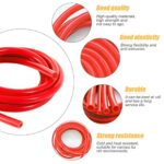 10ft Silicone Vacuum Hose 1/4" High Temp 130PSI Auto Radiator Red - Image 3