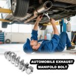 Sandfren M10x1.5 Exhaust Manifold Bolts Kit Stainless Steel Universal Fit - Image 3