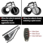 3" Electric Exhaust Cutout Kit Valve Controller Muffler Elbow - Image 4