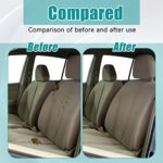 Fabbay 200pk Disposable Plastic Car Seat Covers Universal Fit - Image 5