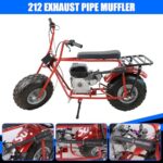YOXUFA Performance Exhaust Header for Predator 212cc Mini Bike Go Kart with Heat Shield
``` - Image 2