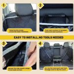Premium Dog Car Seat Cover Hammock Protector Hard Bottom Backseat - Image 7
