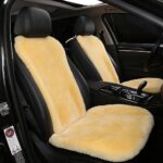 U&M Sheepskin Car Seat Cover Wool Fur Cushion Universal Warm - Image 2
