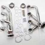 TUNERBITS Shorty Stainless Steel Headers Exhaust Manifolds for Ford 1964-1977 260 289 302