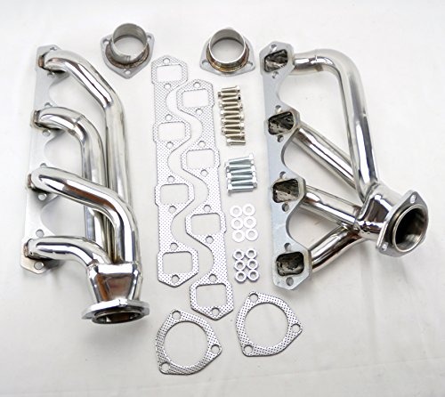 TUNERBITS Shorty Stainless Steel Headers Exhaust Manifolds for Ford 1964-1977 TUNERBITS Shorty Stainless Steel Headers Exhaust Manifolds for Ford 1964-1977 260 289 302
