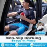 HAPPEGEAR Waterproof Car Seat Cover Universal Fit Non-Slip Towel - Image 3
