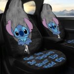 GENANY Cartoon Character Car Seat Covers 2PC Universal Fit SUV Truck - Image 3