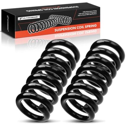 A-Premium 2Pcs Front Suspension Coil Spring Set Compatible with Dodge Ram 2500 Ram 3500 1994-2002 5.9L 8.0L, Driver and Passenger Side, Replace# 52039074