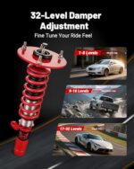 EVIL ENERGY BMW F30 Coilovers 2012-2018 Adjustable Lowering Kit Red - Image 2
