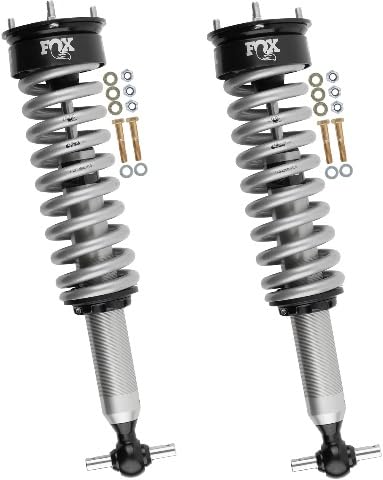 FOX Pair 2.0 Coil-Over IFP Shocks 0-2 Inch Lift Performance Series Compatible with Chevy Silverado and Compatible with GMC Sierra 1500 (19-24)