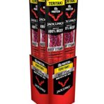 Jack Link's Beef Steak, Teriyaki - Protein Snacks, Meat Snack with 18g of Protein, Made with 100% Beef, Individually Wrapped Bulk Snack Pack, Keto Friendly - 2 Oz. (12 Count)