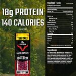 Jack Link's Teriyaki Beef Steak 18g Protein Keto Snack 12 Pack - Image 2