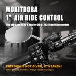 MoKitDora 1" Air Ride Suspension Switch Kit Harley Touring 2015-2024 - Image 2