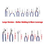 WORKPRO 6-Piece Pliers and Wrench Set for DIY Home Repair Tool Kit - Image 2