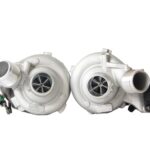 Upgrade Billet Twin Turbocharger JL7E6C879BF&JL7Z 6K682B Compatible With 2018-2022 Ford F-150/Lincoln Navigator 3.5L