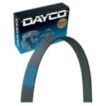 Dayco Supercharger Serpentine Belt Compatible with Pontiac Grand Prix 3.8L V6 2004-2007