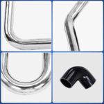 SUNROAD 2.5" Universal Aluminum Turbo Intercooler Hose Kit 8pcs - Image 8