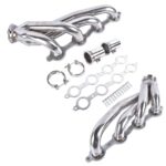 2Pcs LS Swap Shorty Headers for 1960-1986 Chevy GMC C10 V8 - Image 4