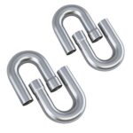 A-KARCK 16 Pcs 2.25" Stainless Steel Exhaust Mandrel Bends Kit - Image 4