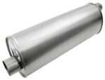 Walker Quiet-Flow SS 21577 Direct Fit Exhaust Muffler 3" Inlet (ID) 2.75" Outlet (OD) for Chevrolet Silverado 1500