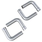 A-KARCK 16 Pcs 2.25" Stainless Steel Exhaust Mandrel Bends Kit - Image 5