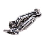 BBK Performance 16150 1-5/8" Shorty Tuned Length Performance Exhaust Headers for Ford Mustang GT - Polished Silver Ceramic Finish