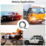 MuHize 2.5" V Band Clamp - Quick Release for Exhaust & Turbo Systems - Image 7