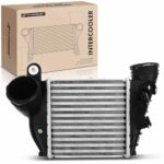 A-Premium Turbo Intercooler Compatible with Volkswagen Jetta Golf 2004-2006 L4 1.9L Diesel