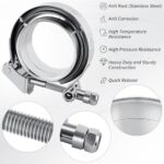 MuHize 2.5" V Band Clamp - Quick Release for Exhaust & Turbo Systems - Image 4