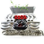 SUNROAD 28" Universal Turbo Intercooler Kit with Hoses & Clamps - Image 9