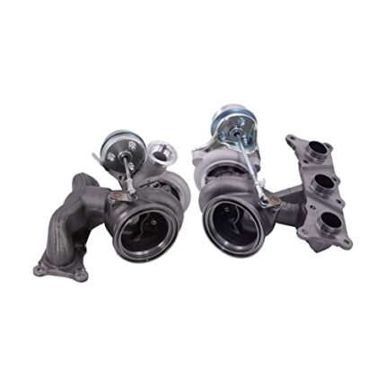 Twin Set with Mounting Hardware for 3.0L 6-Cylinder Gasoline Engines-Twin Turbos Turbocharger