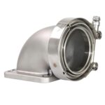 3" V-Band Turbo 90° Elbow Downpipe Kit for T3/T4 Turbocharger - Image 6