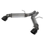 Flowmaster 717992 FlowFX Axle-Back Exhaust Kit 3 Inch 409 Stainless Steel with 4.5 Inch Black Ceramic Coated 304 Stainless Steel Tips Compatible with 2016-2024 Chevy Camaro 3.6L V6