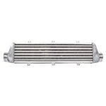 SUNROAD 28" Universal Turbo Intercooler Kit with Hoses & Clamps - Image 2
