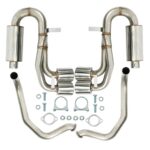 KAX Stainless Steel Cat Back Exhaust for 1997-2004 Corvette - Image 8