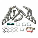 Stainless Steel Performance Exhaust Header Manifold For Chevy Avalanche/Silverado ;GMC Sierra; 4.8L 5.3L 6.0L;1999 2000 2001 2002 2003 2004 2005 2006; Long Tube (2WD)