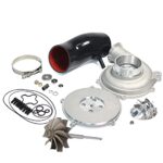 Supercell Turbos 1999.5-2003 7.3L GTP38 Turbo Bigger 66/88mm Billet Compressor Wheel DIY Upgrade Rebuild Kit