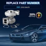 INGKAN GT45 Twin-Scroll Turbocharger for 4.0L-6.0L Racing Upgrade - Image 3